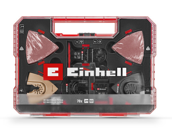 Einhell Multitoolset - 70-delig - XXL-Case