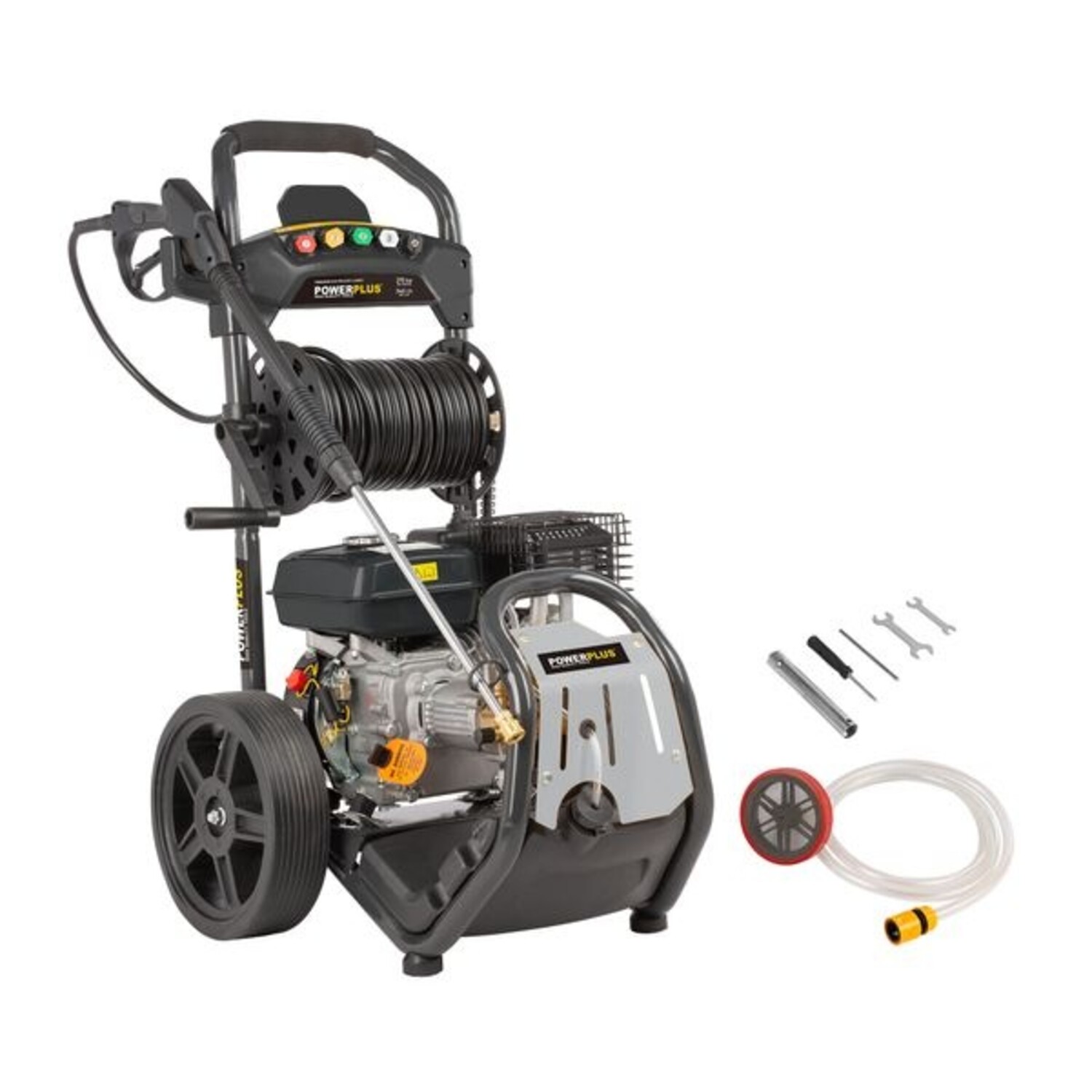 Powerplus Elektrische Hogedrukreiniger, 2200 W, Start/stop, Max. Druk 170 Bar, Temp. 50°c