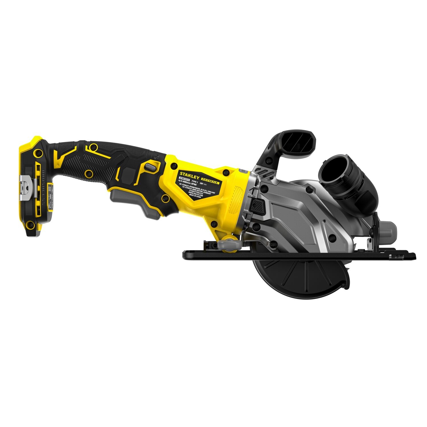 Stanley V20 Li-Ion 18VØ115mm SFMCS515B Accu Handcirkelzaag – Zonder Accu/Lader - Detailed view of the product