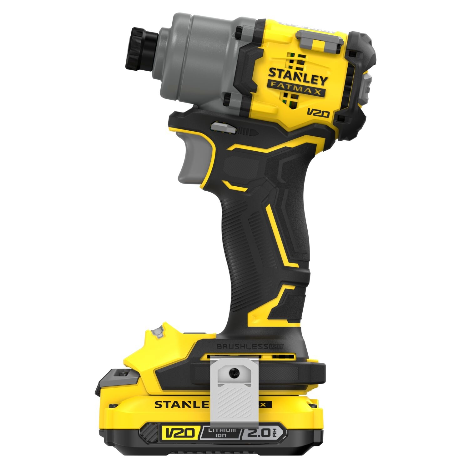 Stanley SFMCF830D2K-QW Brushless V20 Li-Ion 18V Slagschroevendraaier– Inclusief 2x 2.0Ah Accu, Lader en Koffer - Detailed view of the product