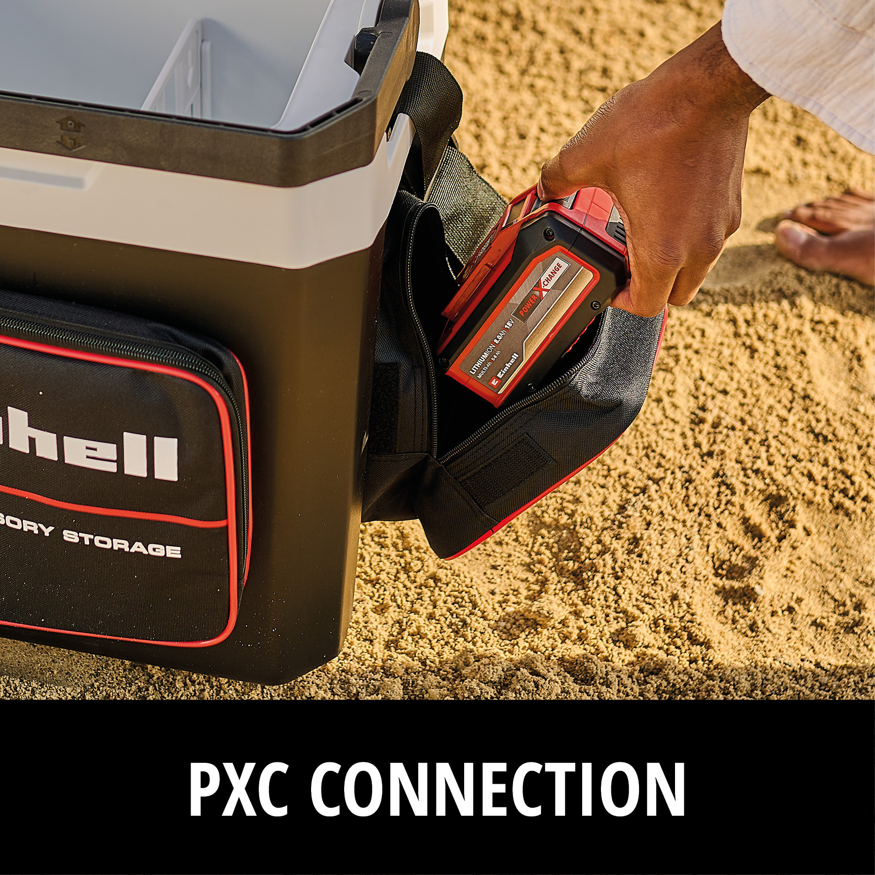 Einhell TE-COL 18/27 Li Solo - Accu Koelbox - Power X-Change - Detailed view of the product