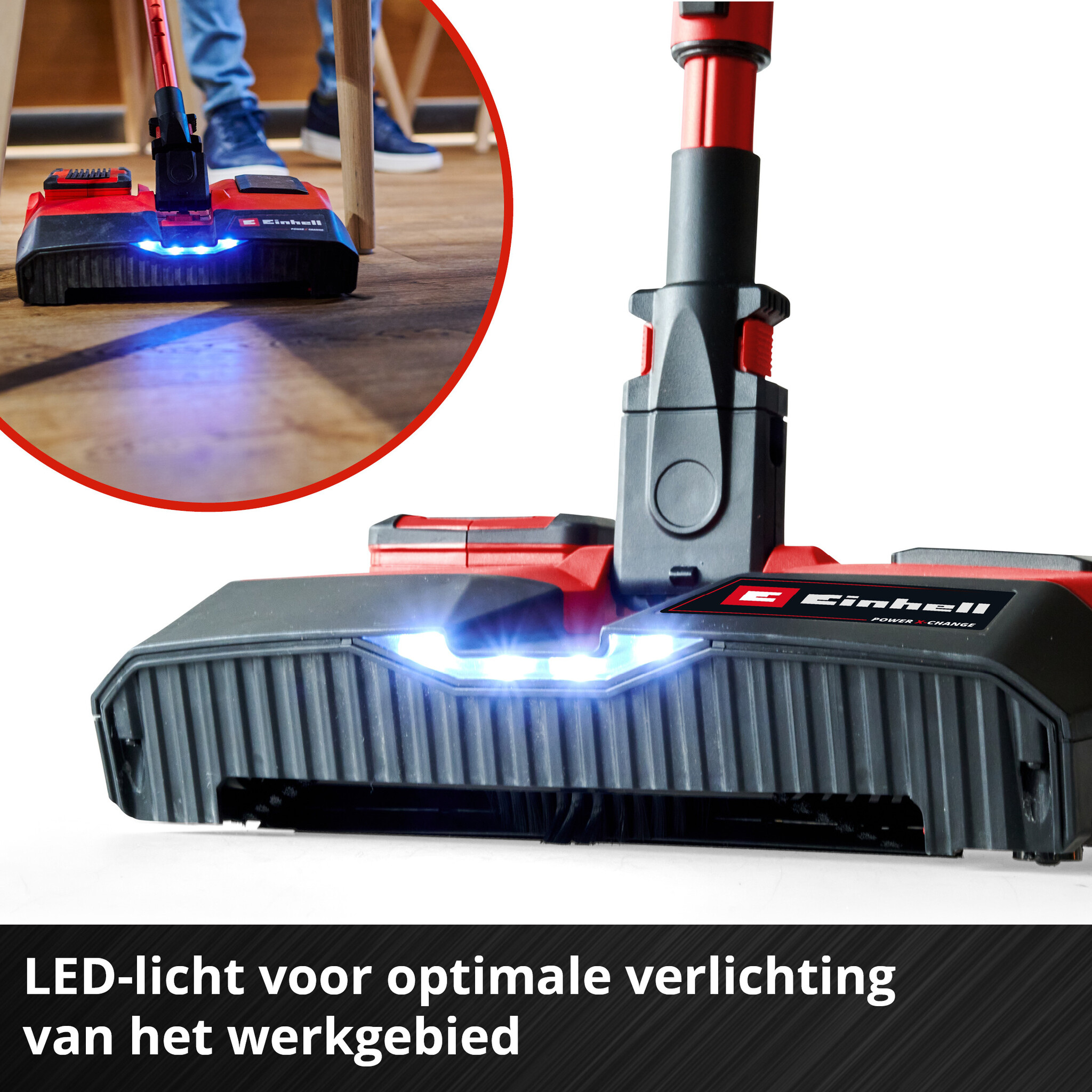 Einhell TE-FS 18 Li Solo - Accu Vloerreiniger - Power X-Change thumbnail 6