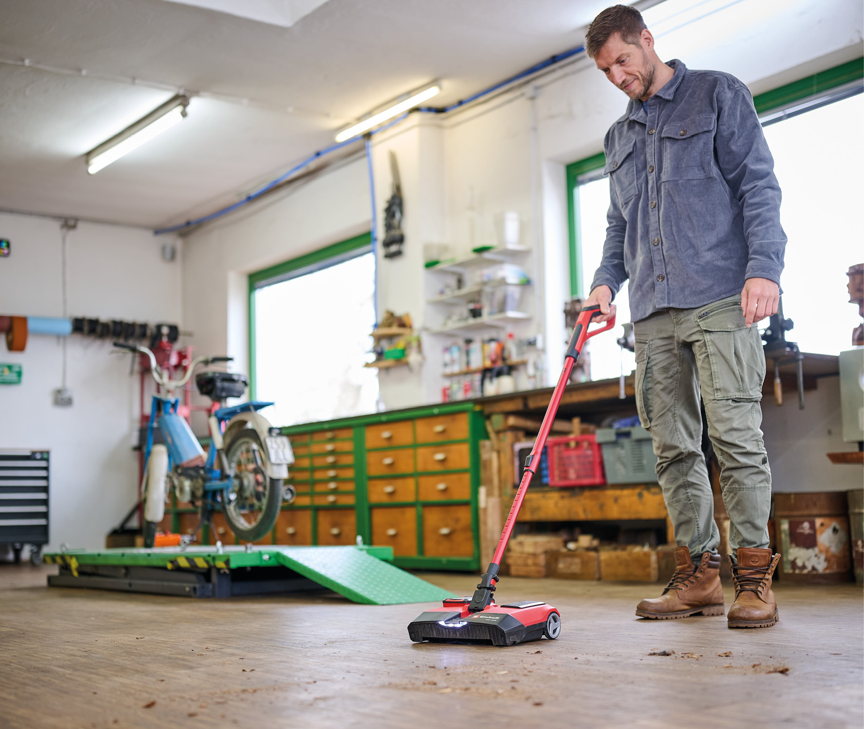 Einhell TE-FS 18 Li Solo - Accu Vloerreiniger - Power X-Change thumbnail 11