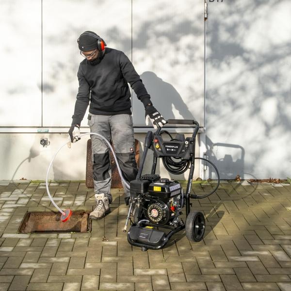 Powerplus POWX9090 Hogedrukreiniger– 210CC | 255 bar - Detailed view of the product