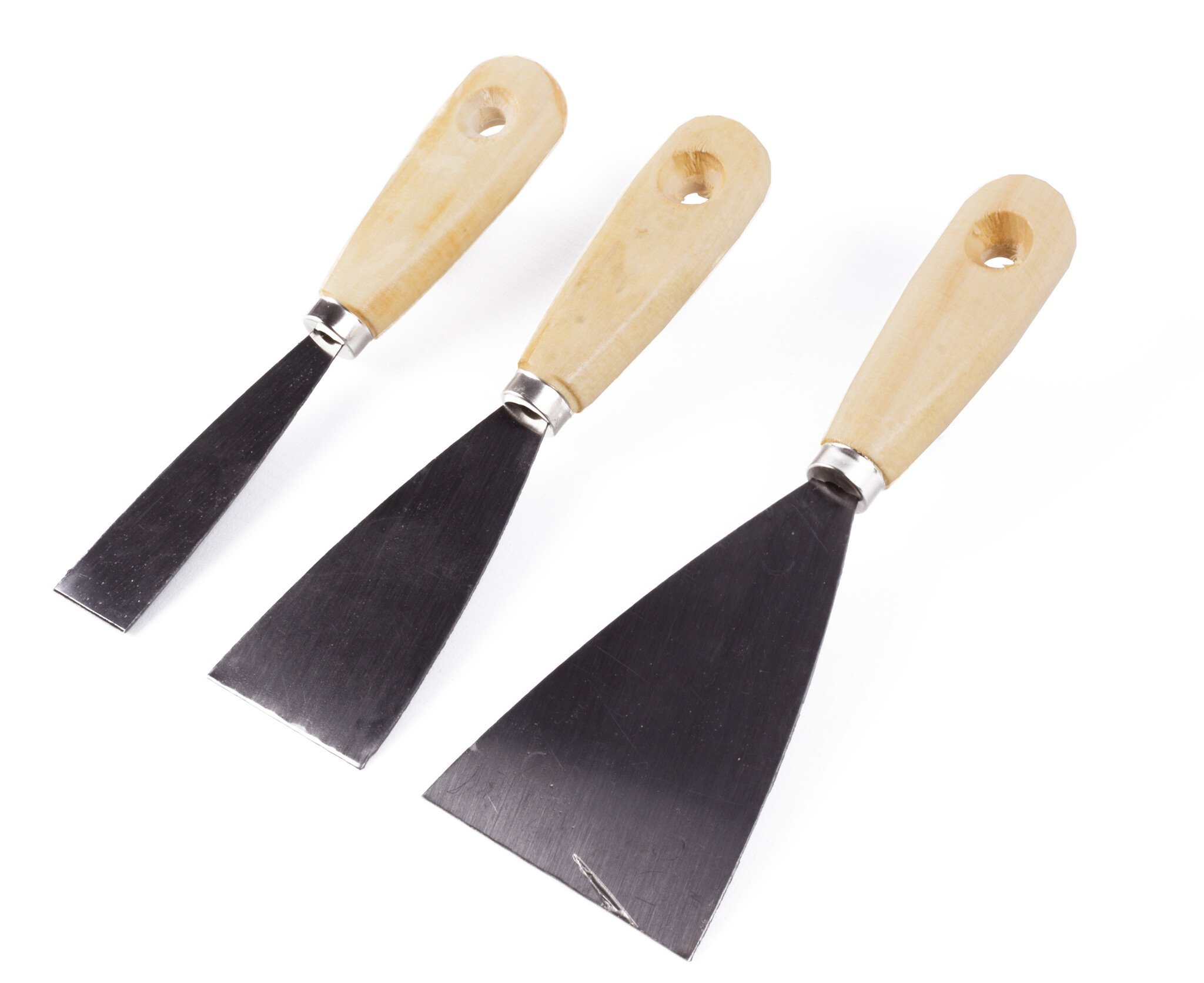 Benson Plamuurmessenset 3-delig– 30 mm, 50 mm, 80 mm - Detailed view of the product