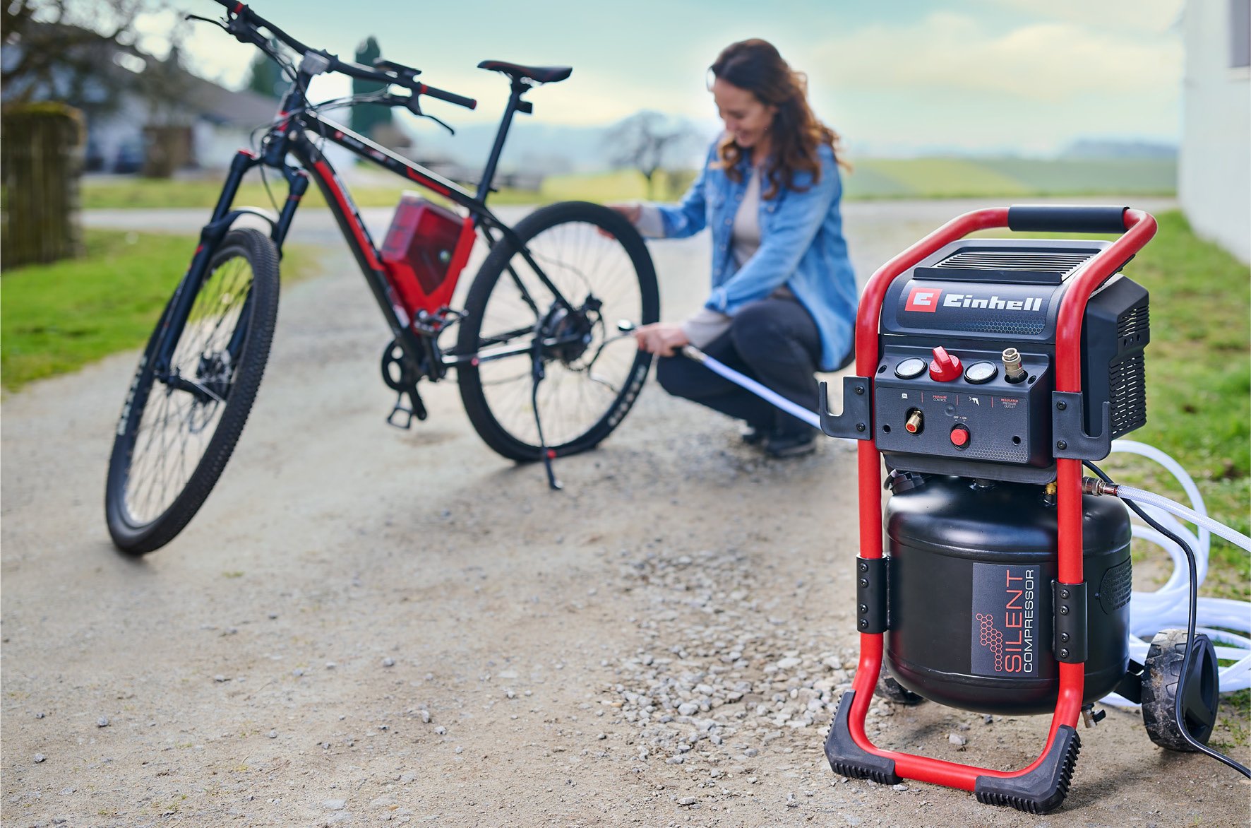 Einhell TE-AC 240/24 Silent - Compressor - Detailed view of the product