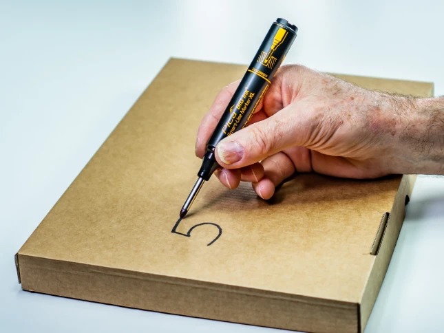 Pica BIG Ink 7046 Markeerstift XL zwart - Detailed view of the product