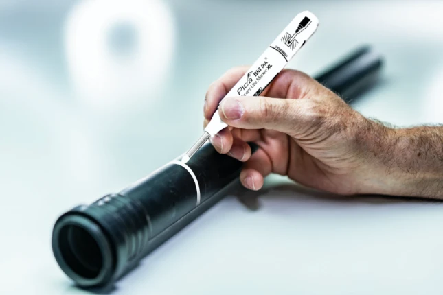 Pica BIG Ink 7052 Markeerstift XL wit - Detailed view of the product