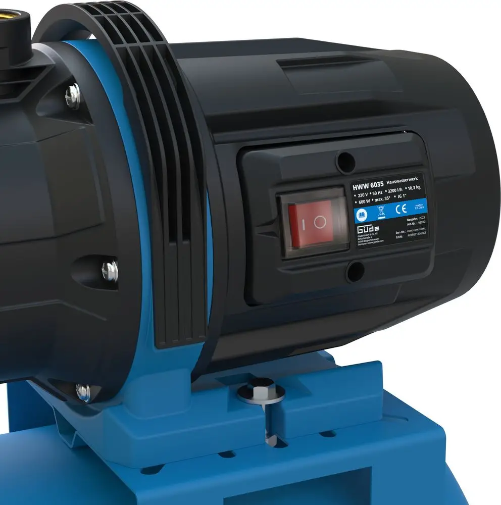 Güde HWW 6035 Hydrofoorpomp - Detailed view of the product