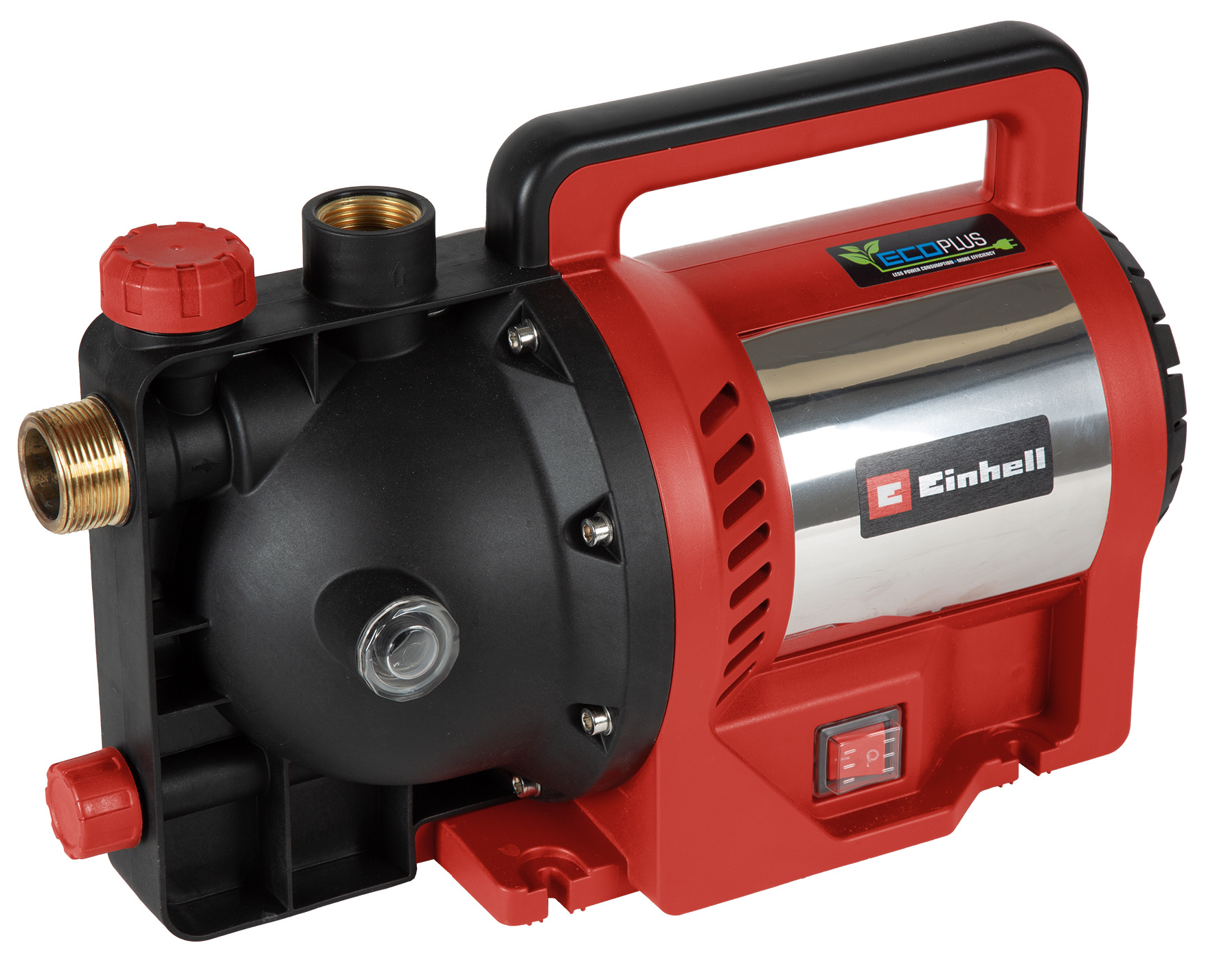 Einhell Tuinpomp GC-GP 1170 Eco PLUS (debiet max. 7000 l/u, opvoerhoogte max. 50 m, Eco Plus-technologie, waterafvoerschroef, universele adapter 33,3 mm inbegrepen