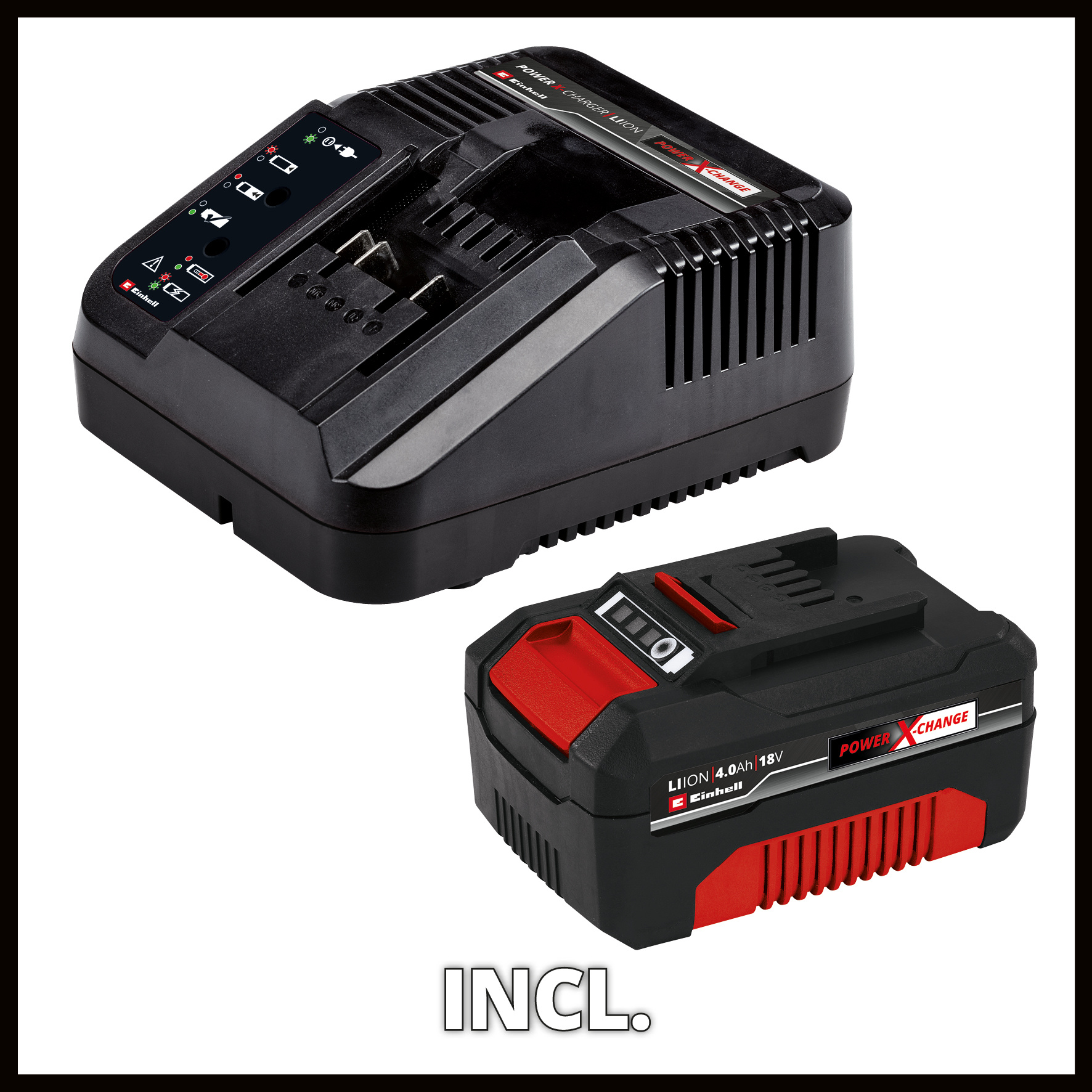 Einhell TE-HD 18/20 Li (1x4,0Ah) - Accu Boorhamer KIT - Detailed view of the product