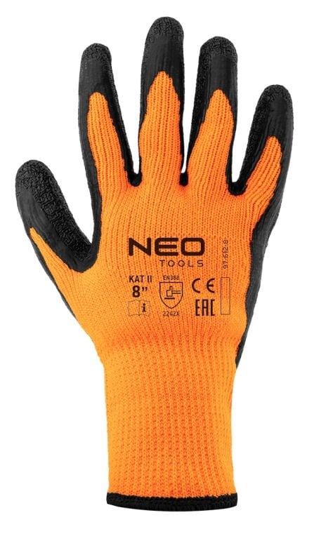 NEO Tools Geïsoleerde Werkhandschoenen – Latex Gecoat – Maat 10 (XL) - Detailed view of the product