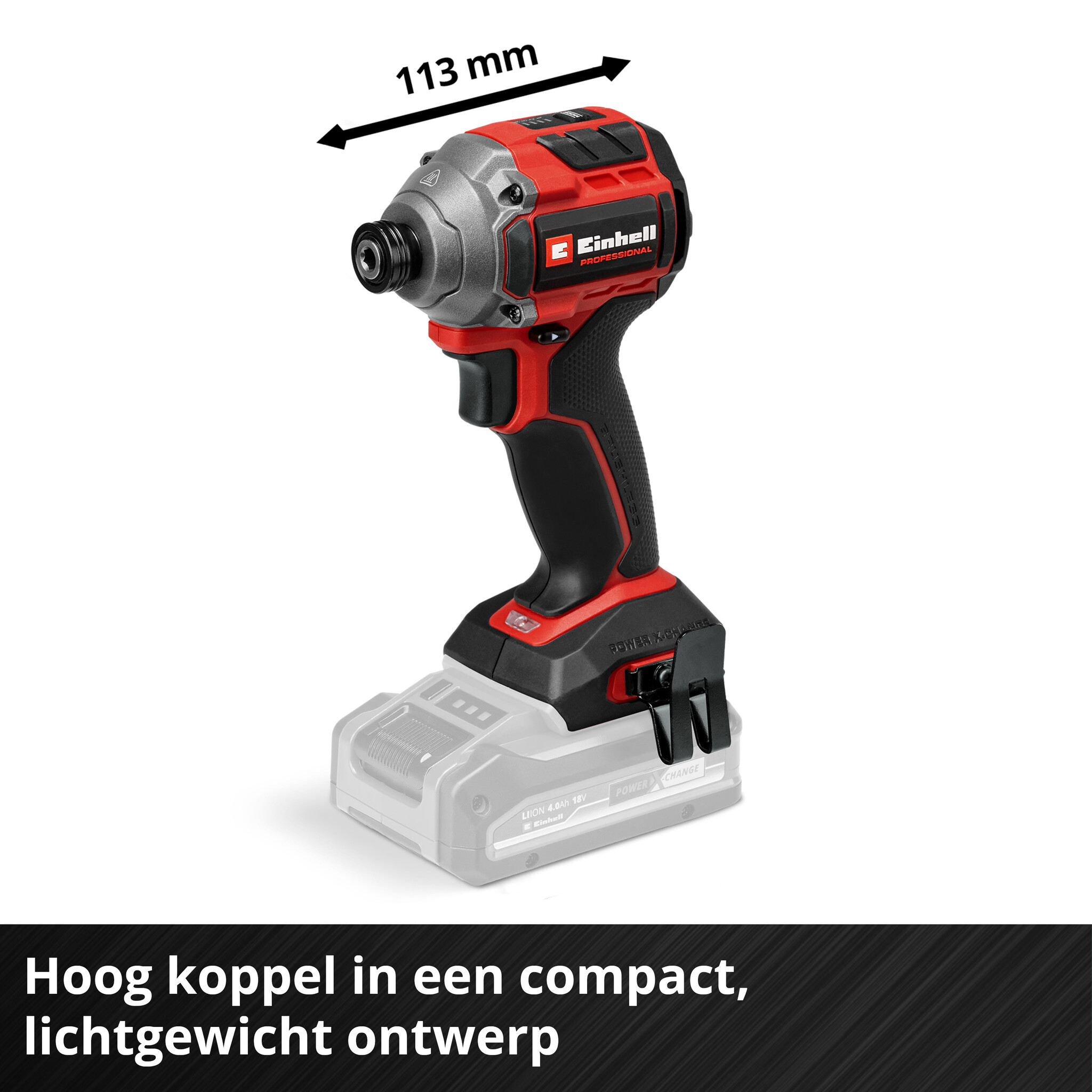 Einhell TP-CI 18/250-C Li BL Solo - Accu Slagschroefmachine - Power X-Change thumbnail 7