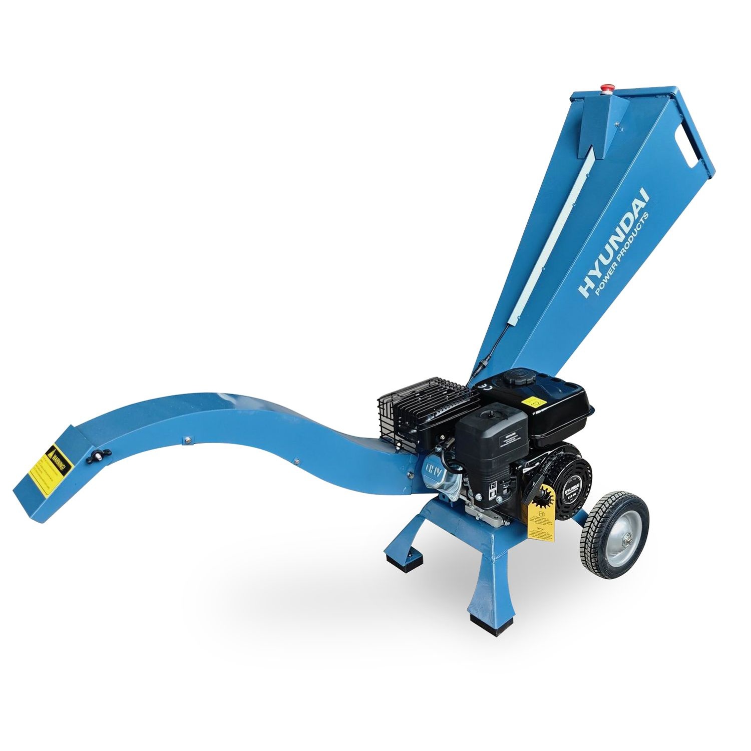 Hyundai Benzine Hakselaar 6,5 PK - voor takken tot 6cm - Detailed view of the product