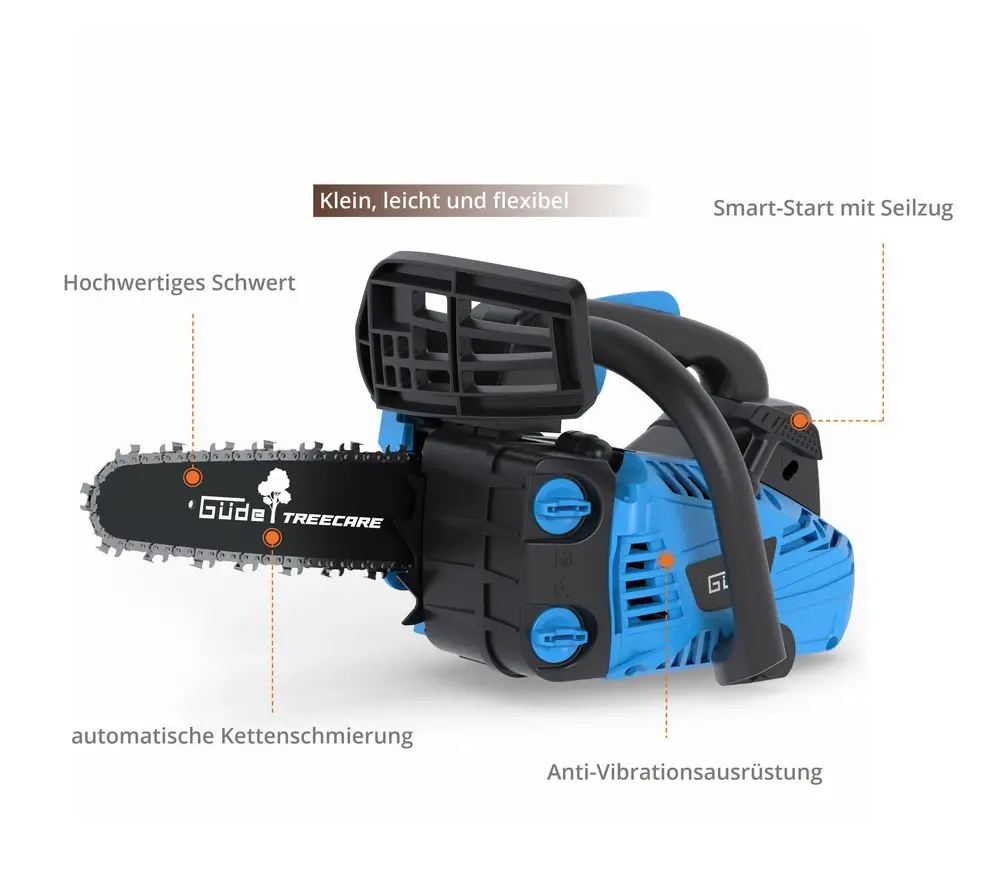 Güde Benzine Kettingzaag 345 mm - Detailed view of the product