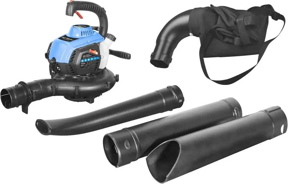 Güde Benzine Bladblazer GBLS 7500-26.1 – Krachtige 3-in-1 Bladzuiger, Blazer en Hakselaar - STARTERKIT - Detailed view of the product
