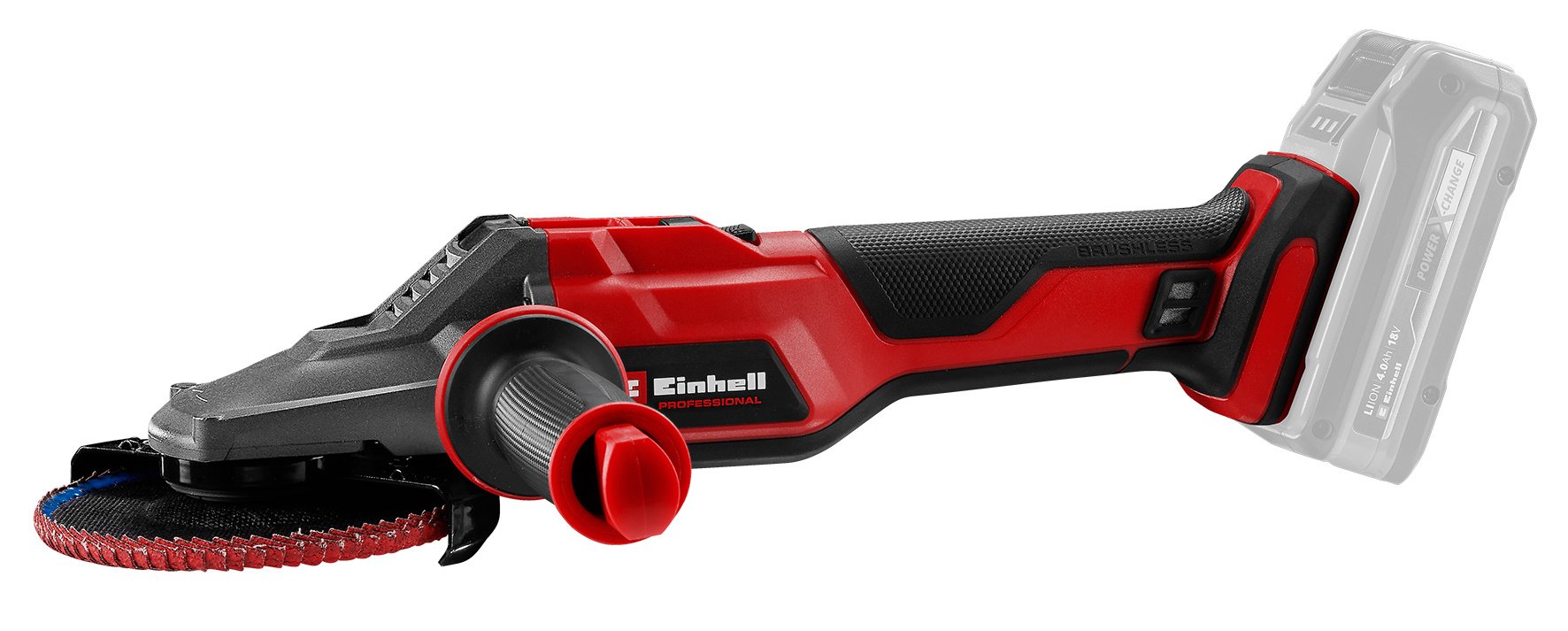 Einhell TP-AG 18/125 F Li BL Solo - Accu Platkop Haakse Slijper -Ø125 mm - Power X-Change - Default image for the product