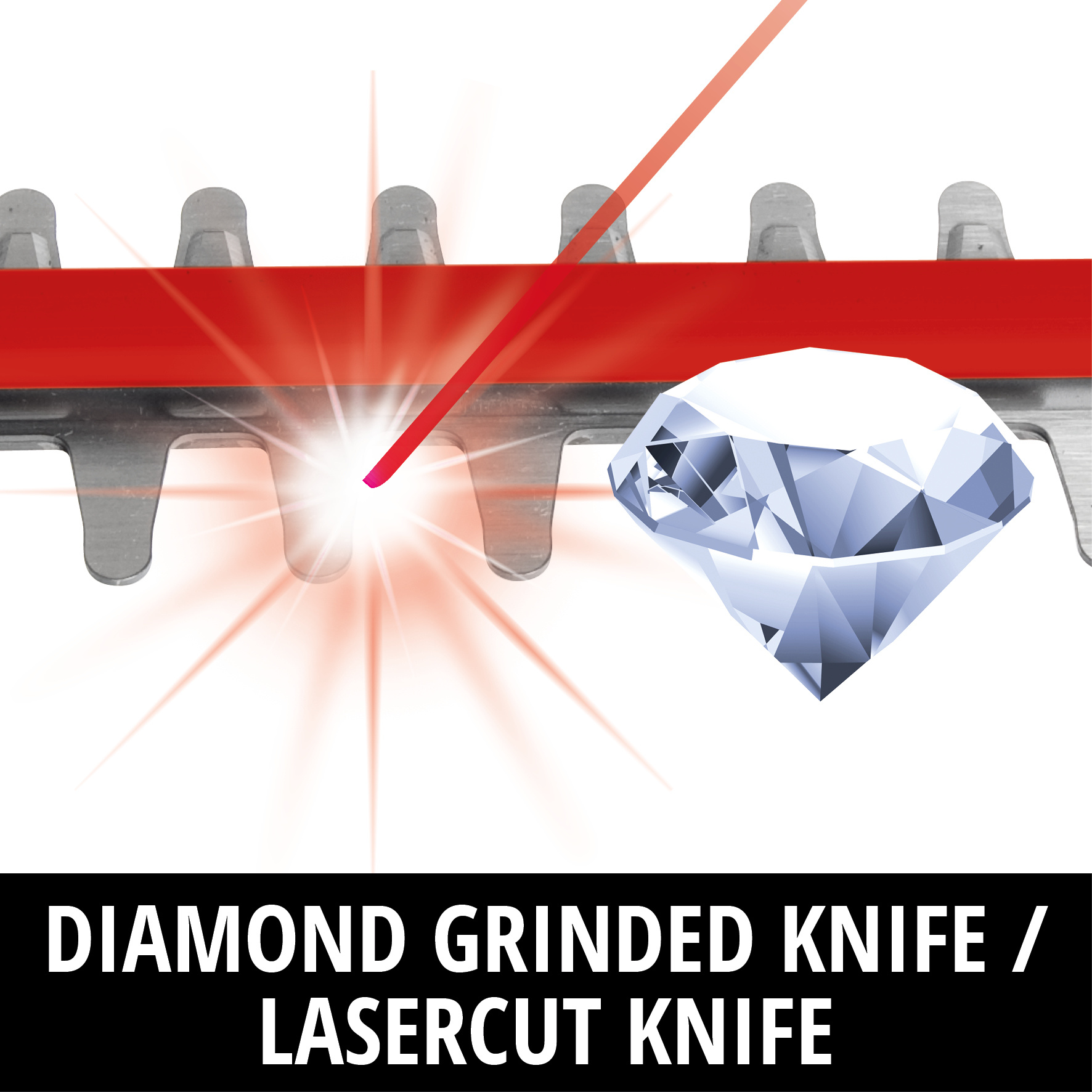 Einhell GP-CH 18/50 Li BL Solo - Accu Heggenschaar - Power X-Change thumbnail 9