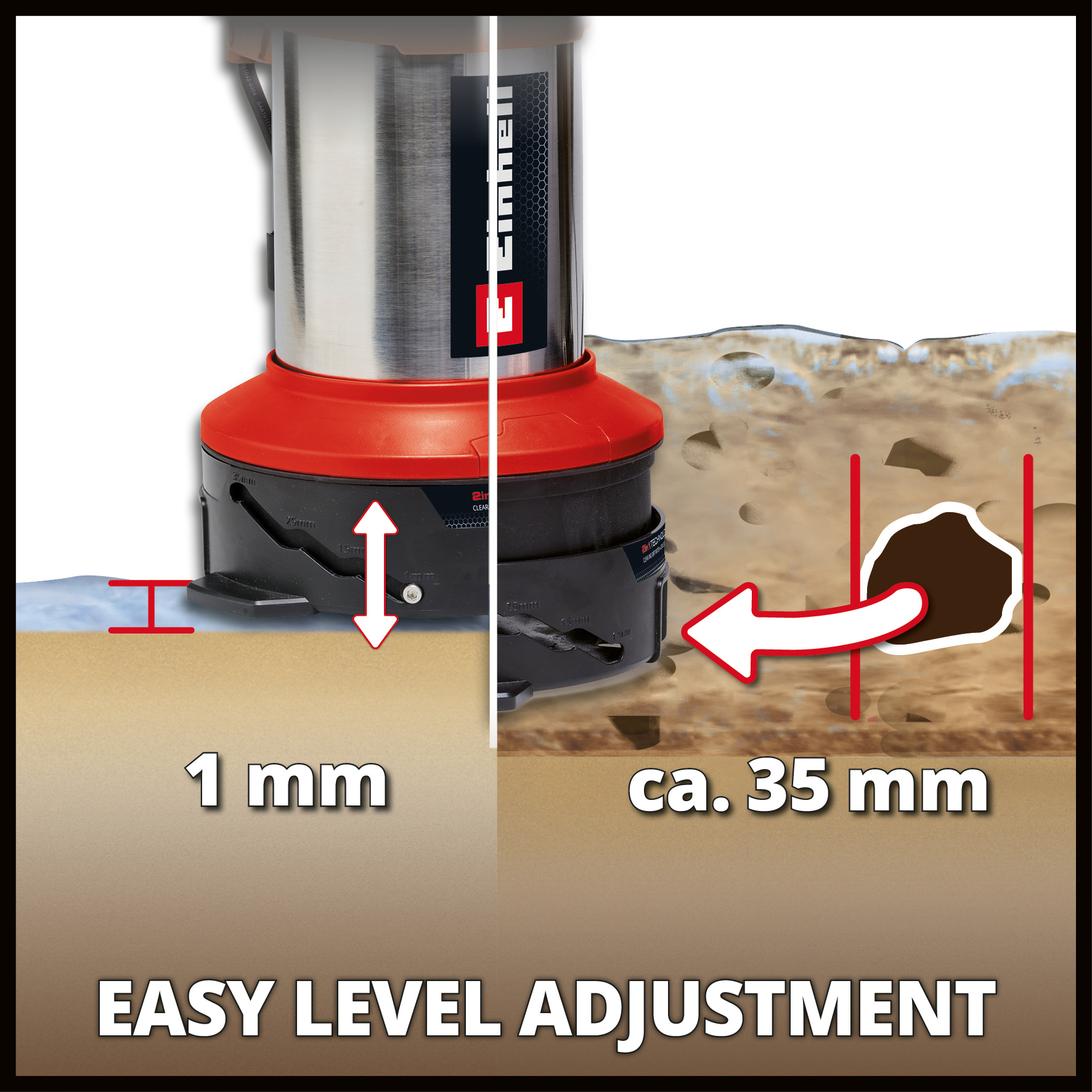 Einhell Flutset GE-DP 7535 N LL ECO - Vuilwaterpomp - Detailed view of the product