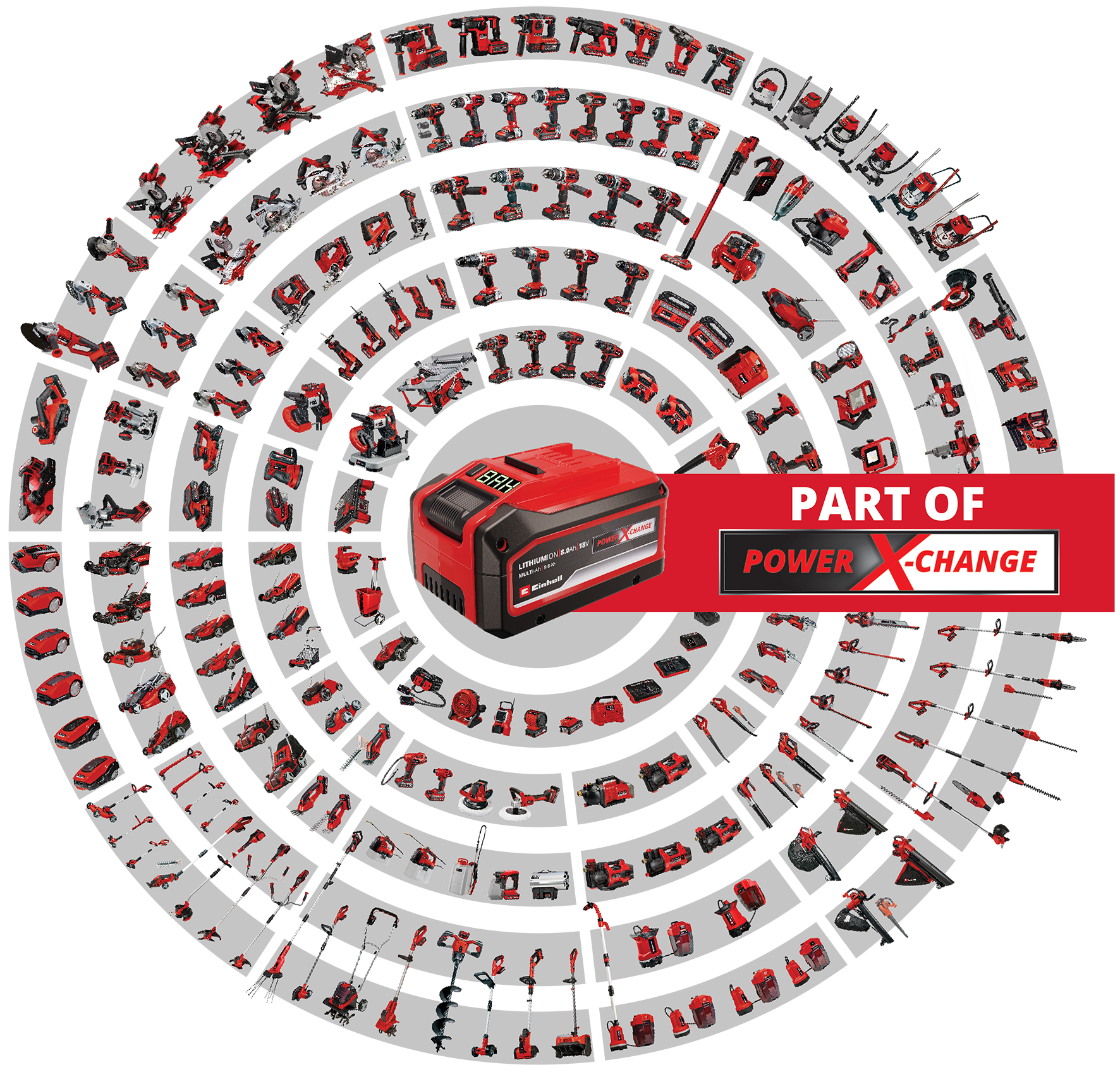 Einhell TP-MX 18-2 Li BL Solo - Accu Verf-/Mortelmenger - M14 - Power X-Change - Detailed view of the product
