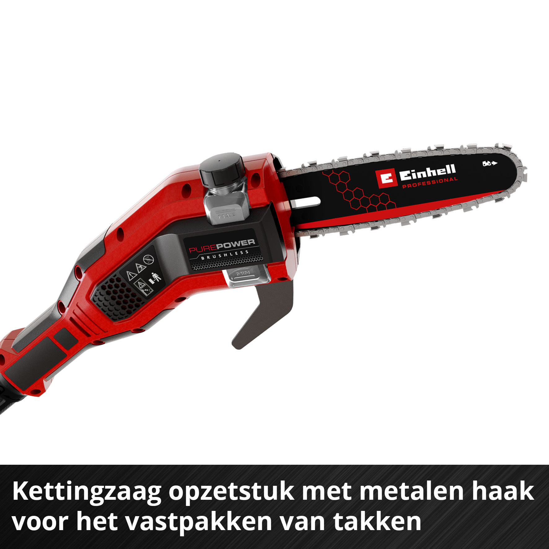 Einhell GP-HC 18/5020 Li T BL Solo - Accu Tuin-Multitool - Power X-Change thumbnail 3