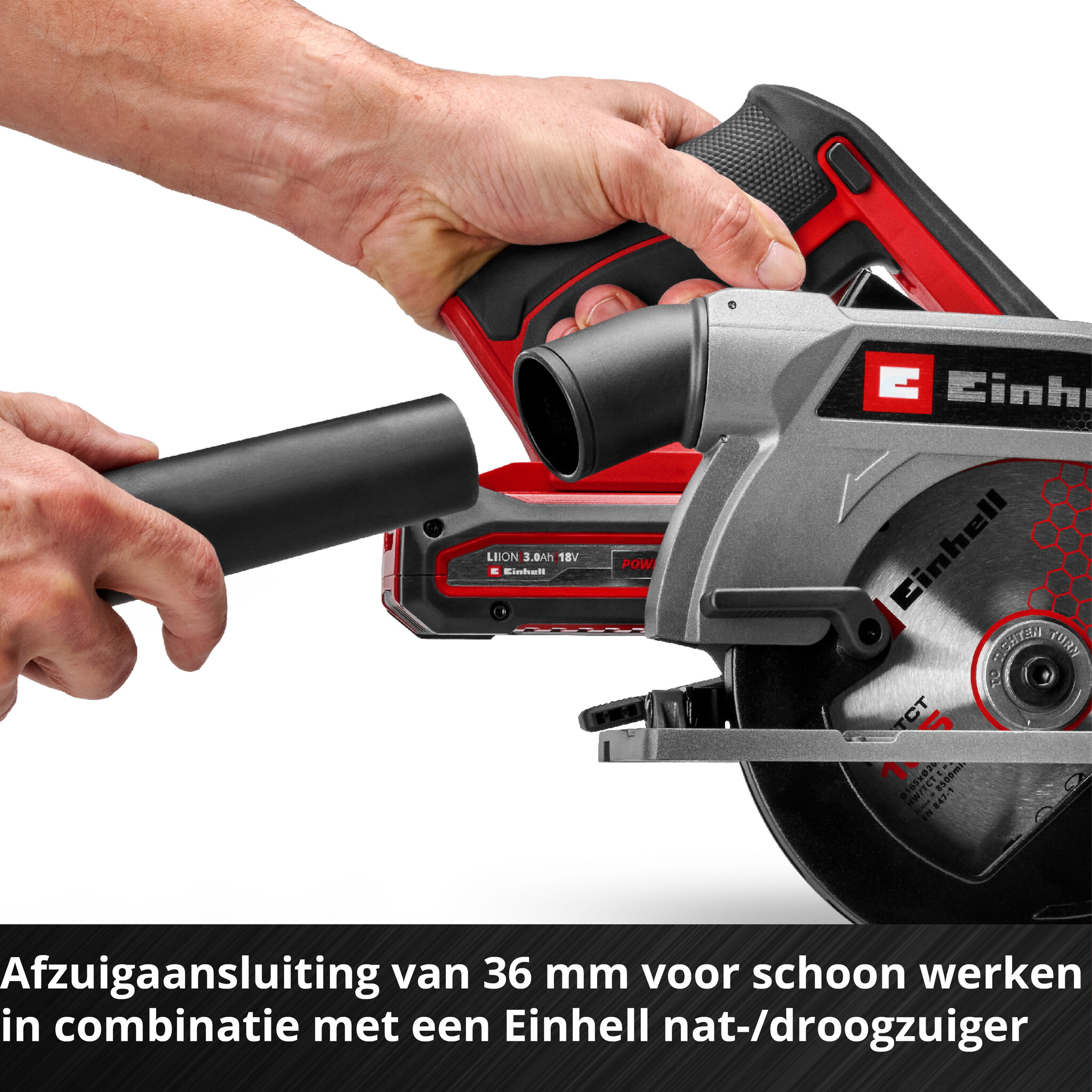 Einhell TE-CS 18/165-2 Li Solo Accu handcirkelzaag - Detailed view of the product