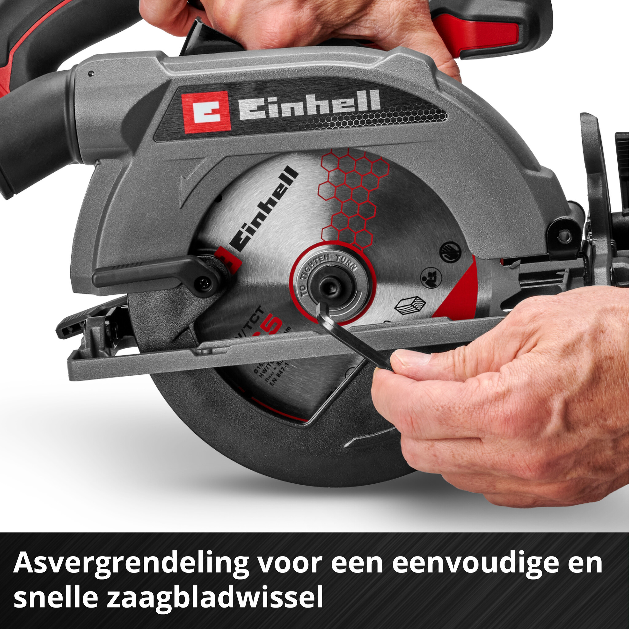 Einhell TE-CS 18/165-2 Li Solo Accu handcirkelzaag thumbnail 5