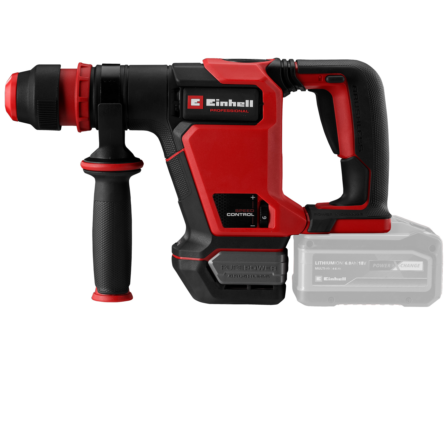 Einhell TP-DH 18/4 Li BL - Solo Accu Boorhamer - Detailed view of the product
