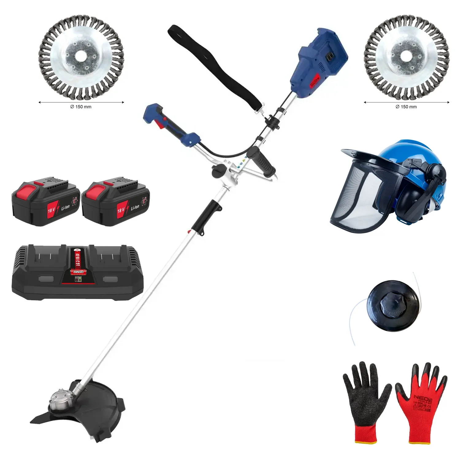 Güde FS 36-302-30 Accu Bosmaaier - 18V E³ Inclusief Accu&accessoires - STARTERKIT - Default image for the product