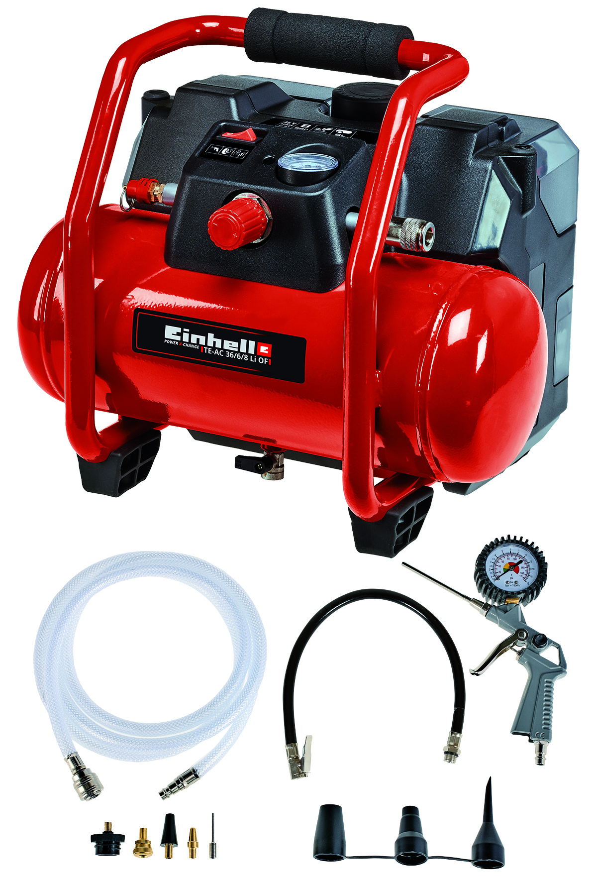 Einhell TE-AC 36/6/8 Li OF Solo, Accu Compressor, Power X-Change - Default image for the product