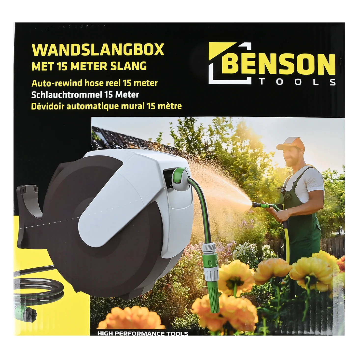 Benson Wandslangenbox 15 meter - Detailed view of the product