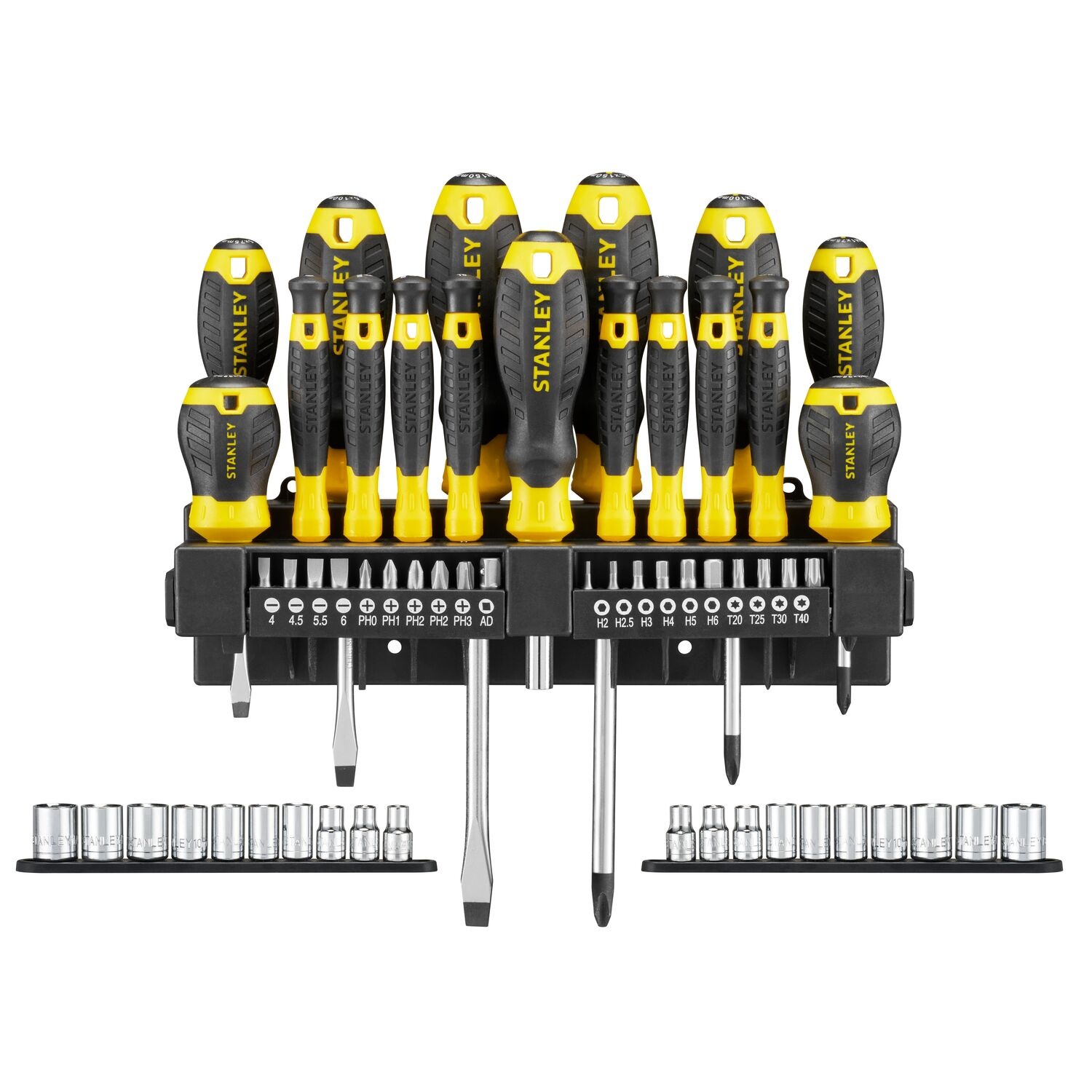 Stanley Schroevendraaierset 57-delig STHT0-62143 - Detailed view of the product