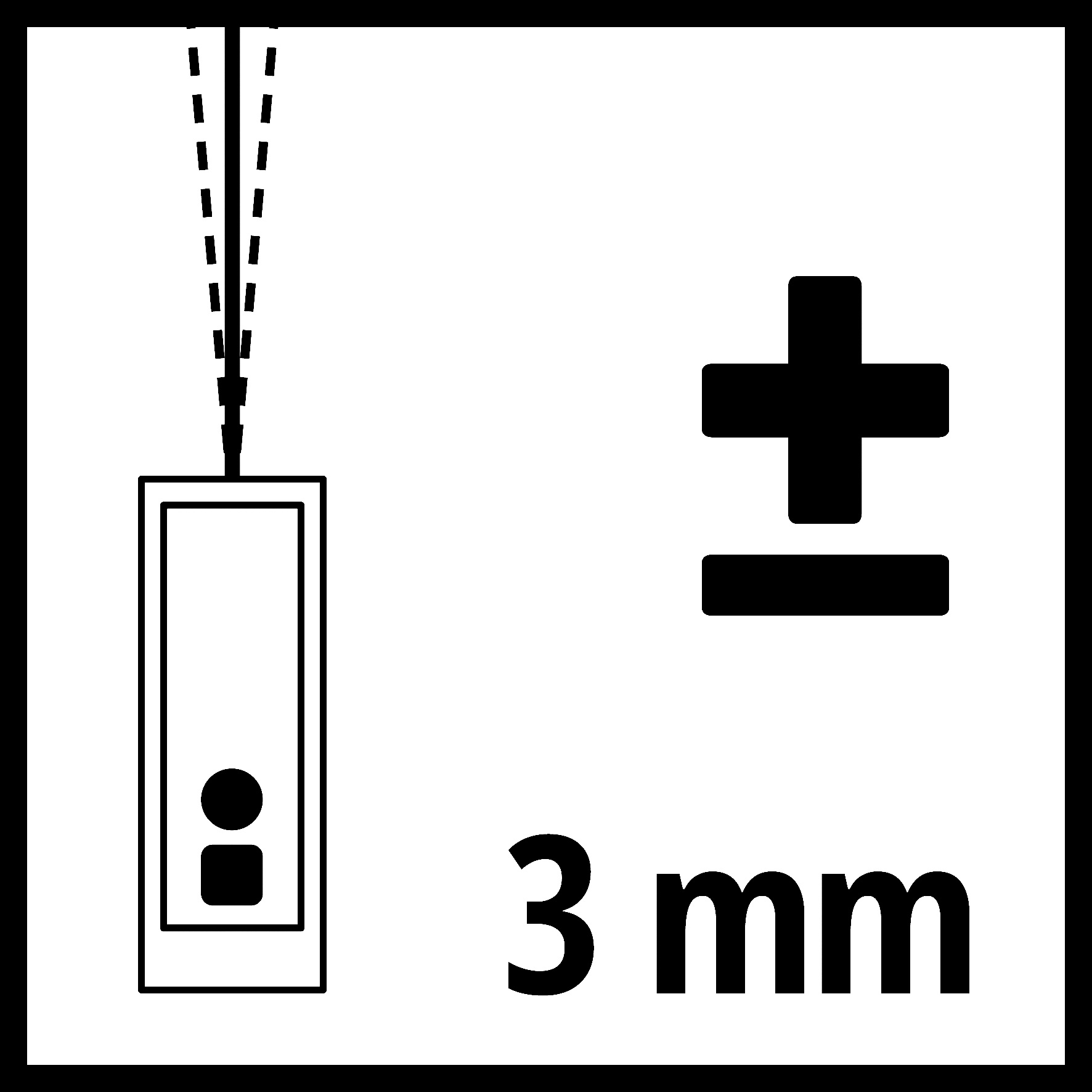 Einhell TC-LD 40 R laser afstandsmeter - Detailed view of the product