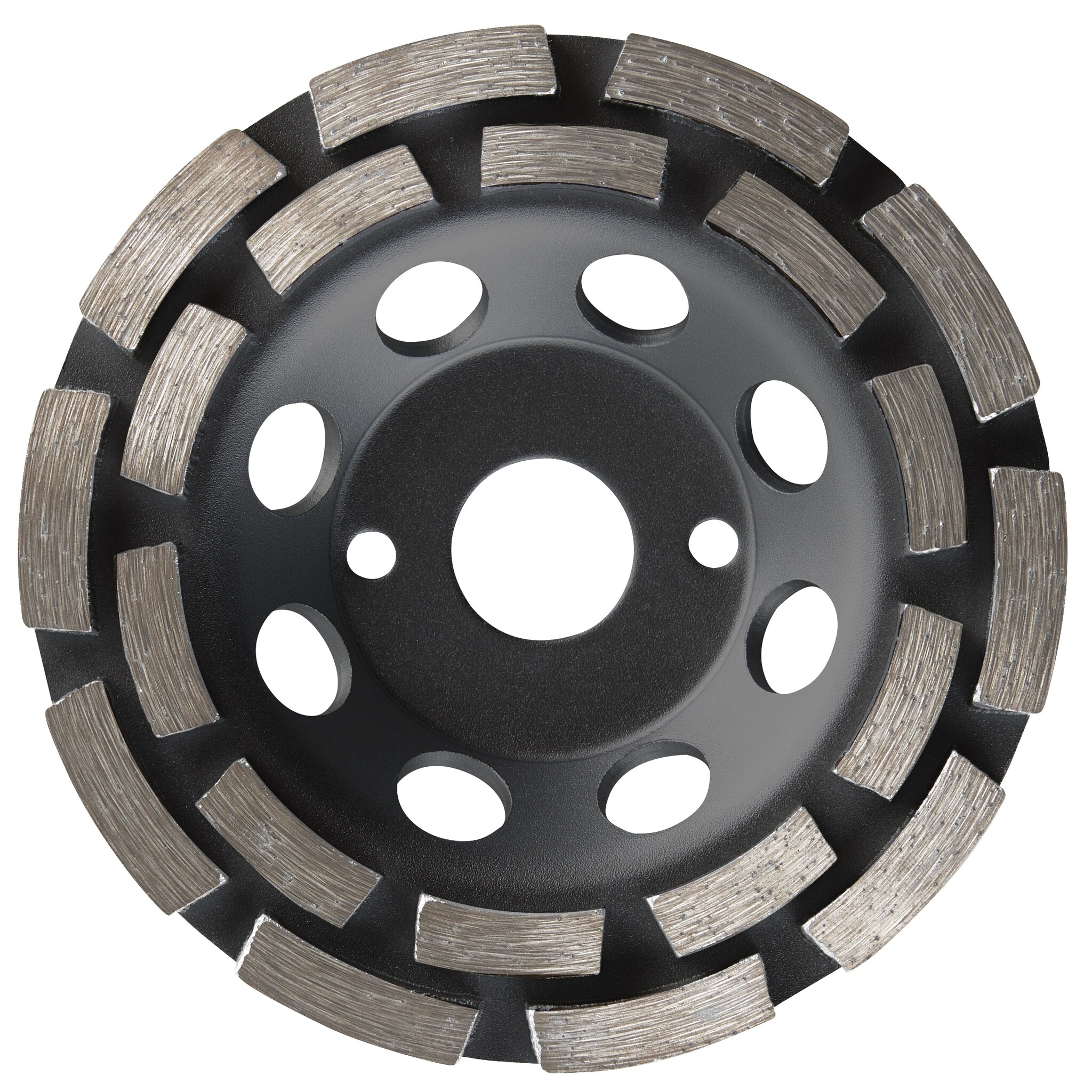 Diamant Slijpplaat 125 mm– 2-RIJEN