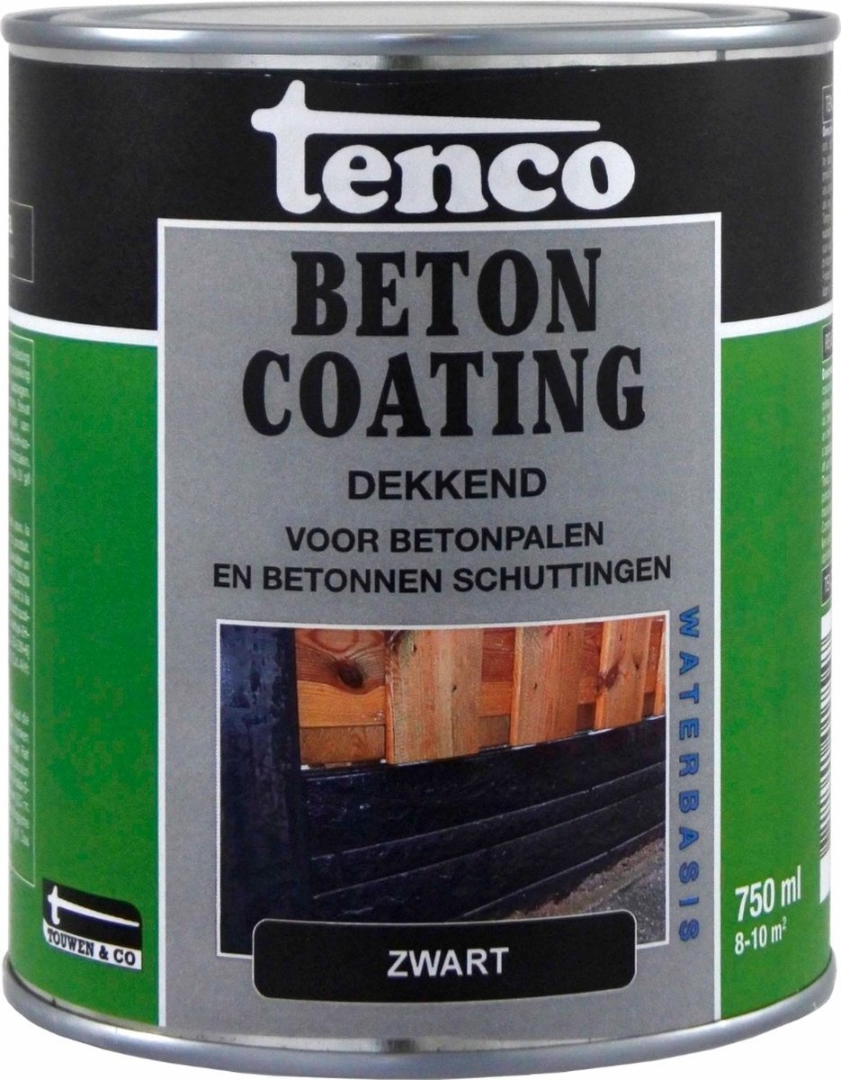 Tenco Betoncoating Zwart 750 CC afbeelding