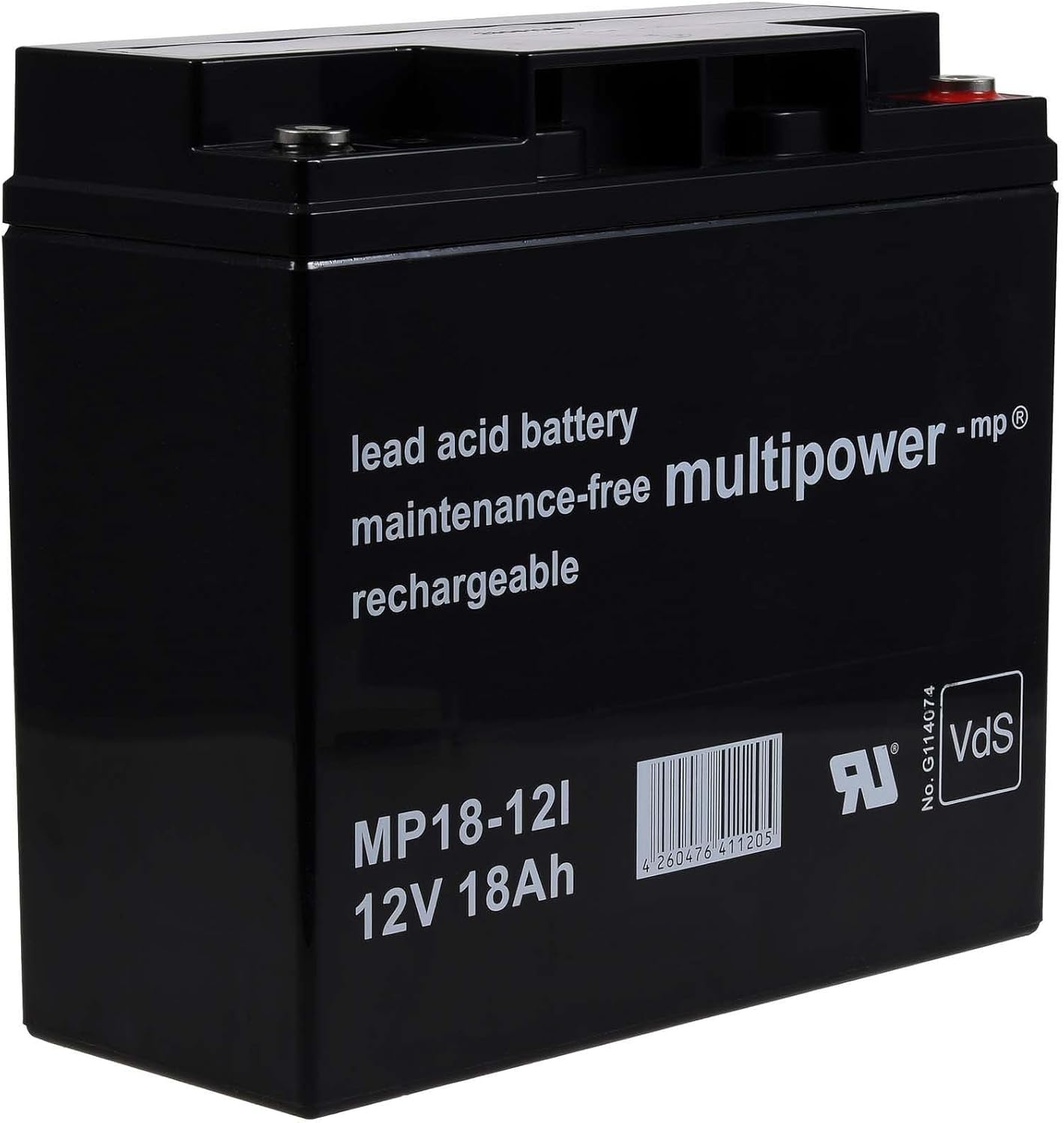 Batterie MP 18-12 / 12 V 18 ah (voor GSE 6701 RS / ISG 6600)
