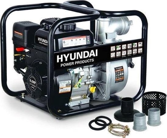 Hyundai Benzine motorpomp  196CC - 6 PK (vuilwater) afbeelding