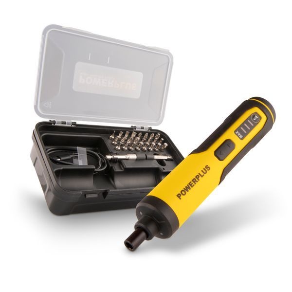 PowerPlus Compact Schroevendraaier 4V– 26-delig afbeelding