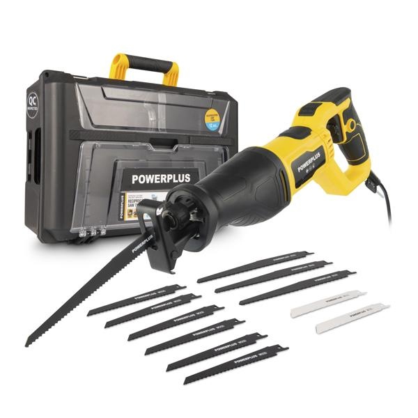PowerPlus Reciprozaag 710W– incl. 12 zaagbladen afbeelding