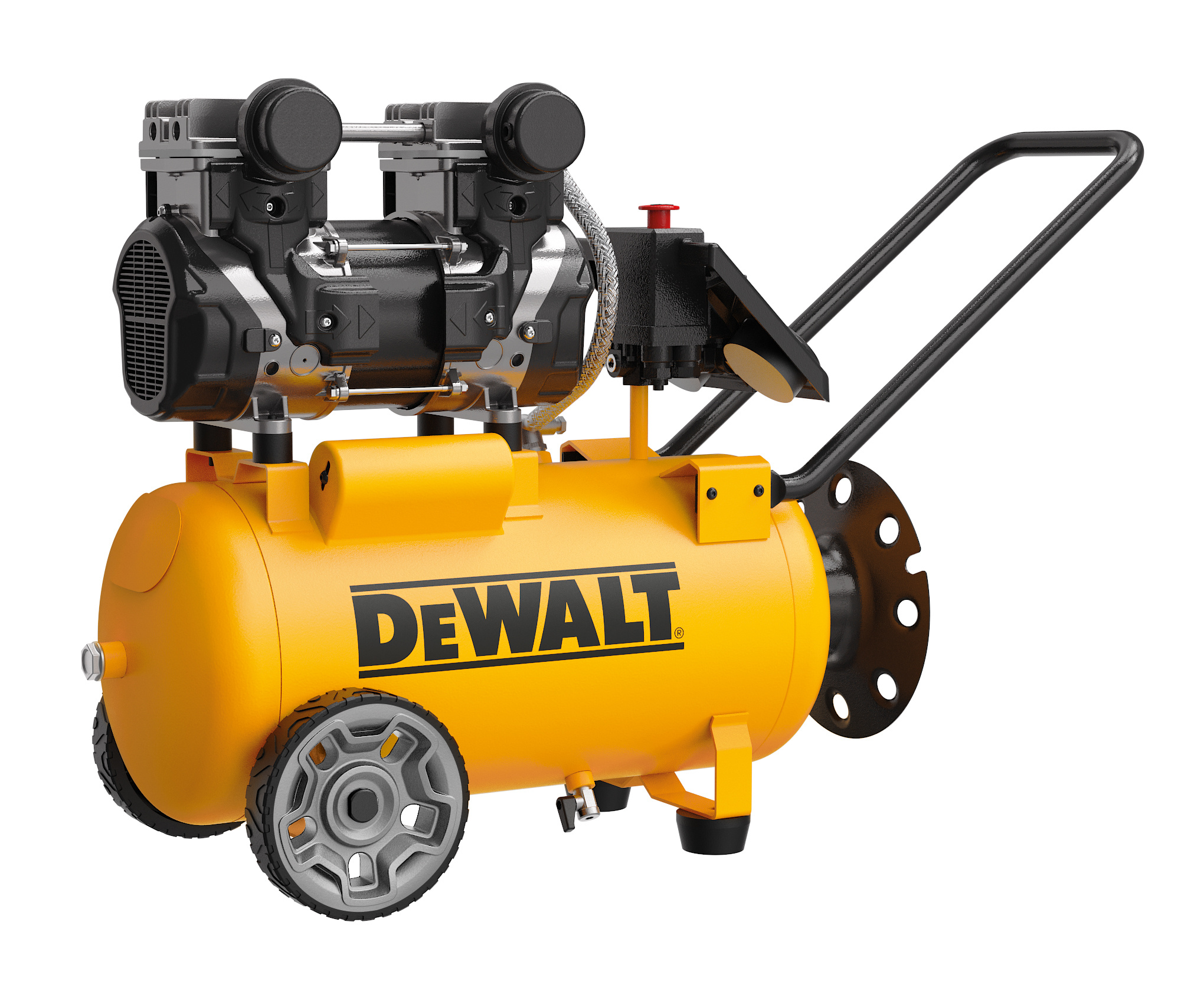 DeWalt Silent Compressor DXCMS2524HE– 24 Liter – 10 Bar – 1800W afbeelding