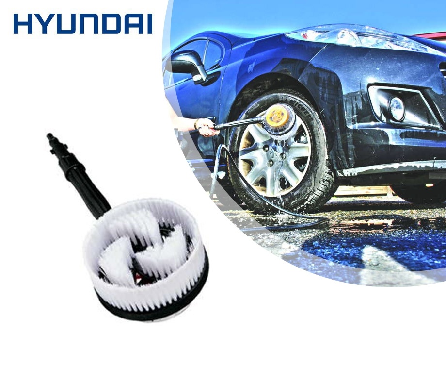 Hyundai wasborstel - 57551 - t.b.v. hogedrukreiniger afbeelding