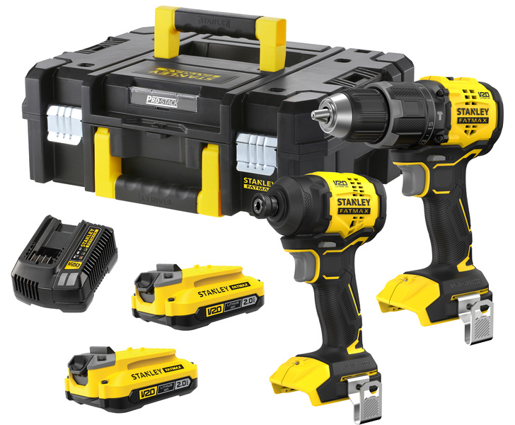 Stanley SFMCK201D2T-QW– 18V Brushless Combi Kit afbeelding