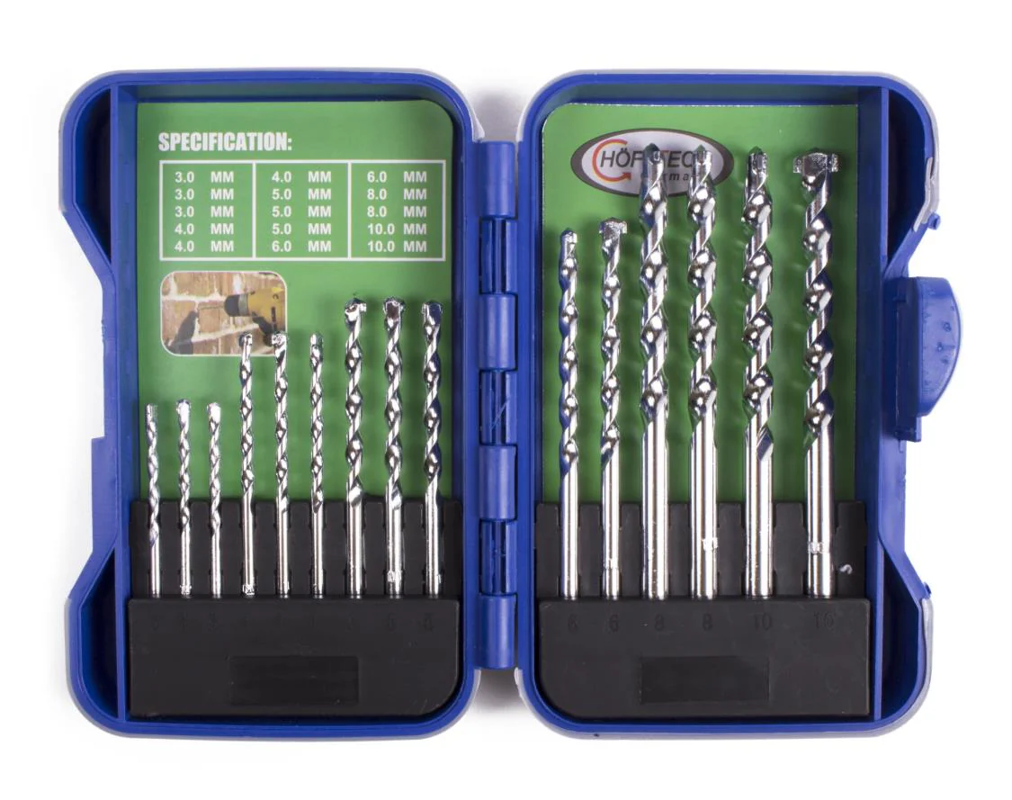 Benson Boorset 15-delig Steen – Hardcase – Carbon Steel