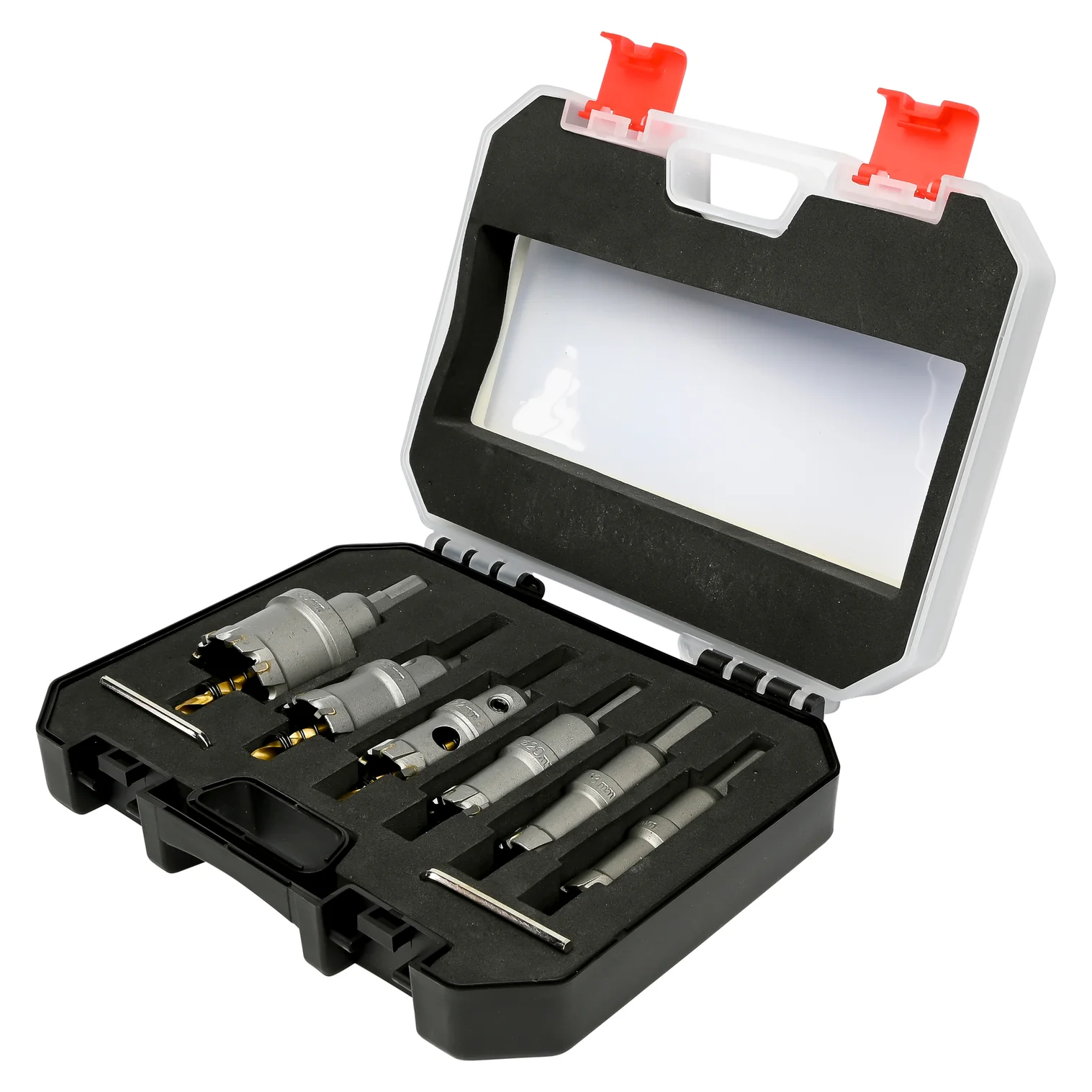 Benson Gatenzaagset RVS TCT 16-35 mm – 7-delig – Hardmetalen Zaagset