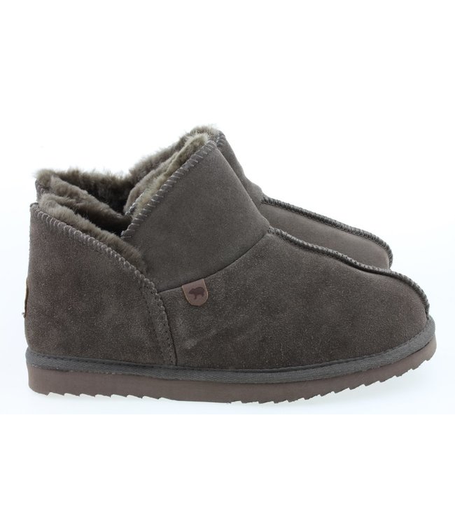 Warmbat Willow Pantoffel Zwart - CityShoes.nl by Brossois