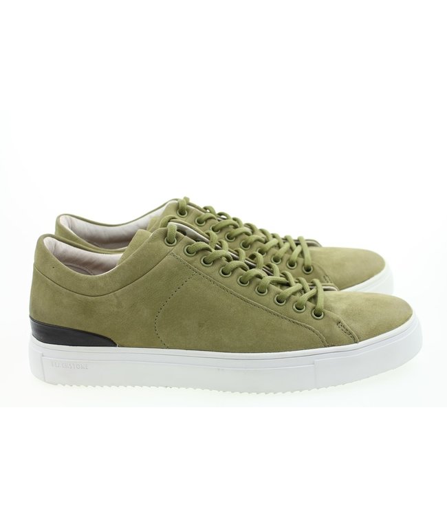 Blackstone Sg19 Mid Top Sneakers , Groen, Heren - Schoenen.nl