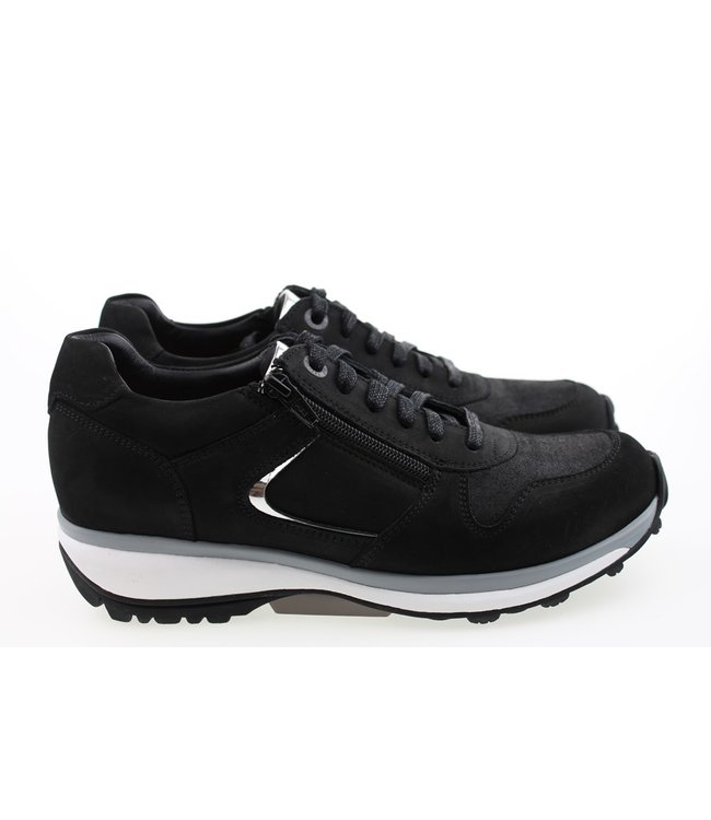 Xsensible stretchwalker Lima zwart - Aalders Schoenmode