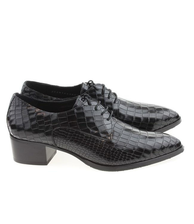 Pertini 182W15205D1 Enkellaarsjes Zwart | Van Camp