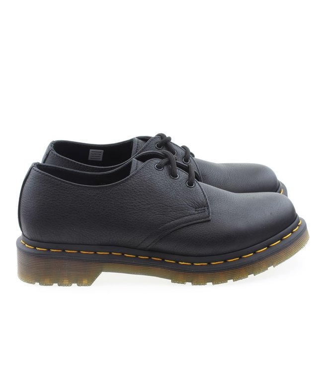 Shop Dr Martens 1461 Black Virginia Zwart online | Bekijk de Collectie
