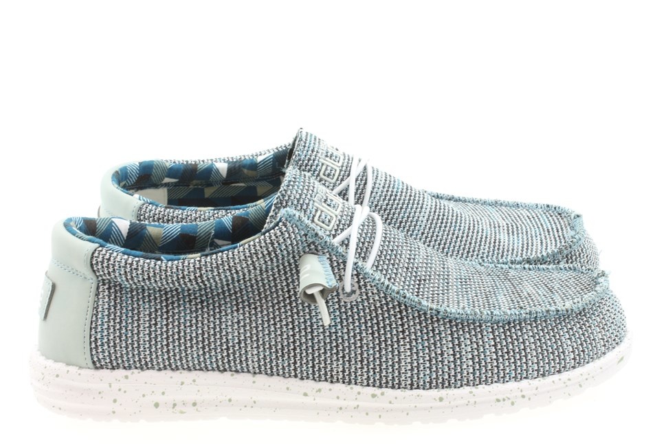Shop Hey Dude Wally sox 11035 Grijs online | Bekijk de Collectie
